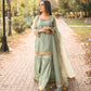 Fasan E Ishq(Pastel green) Taanka 